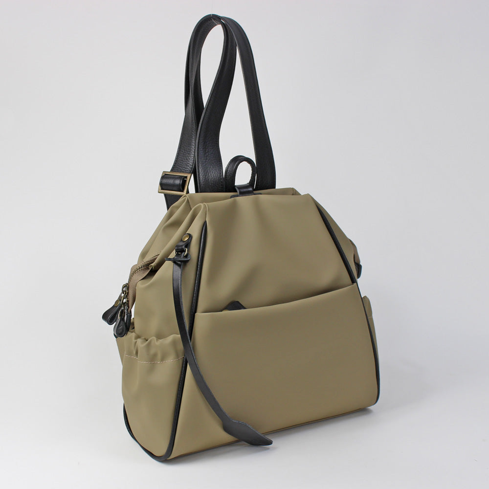 VERDE-ベルデ- 日本製 デューロン×本革リュック 0239