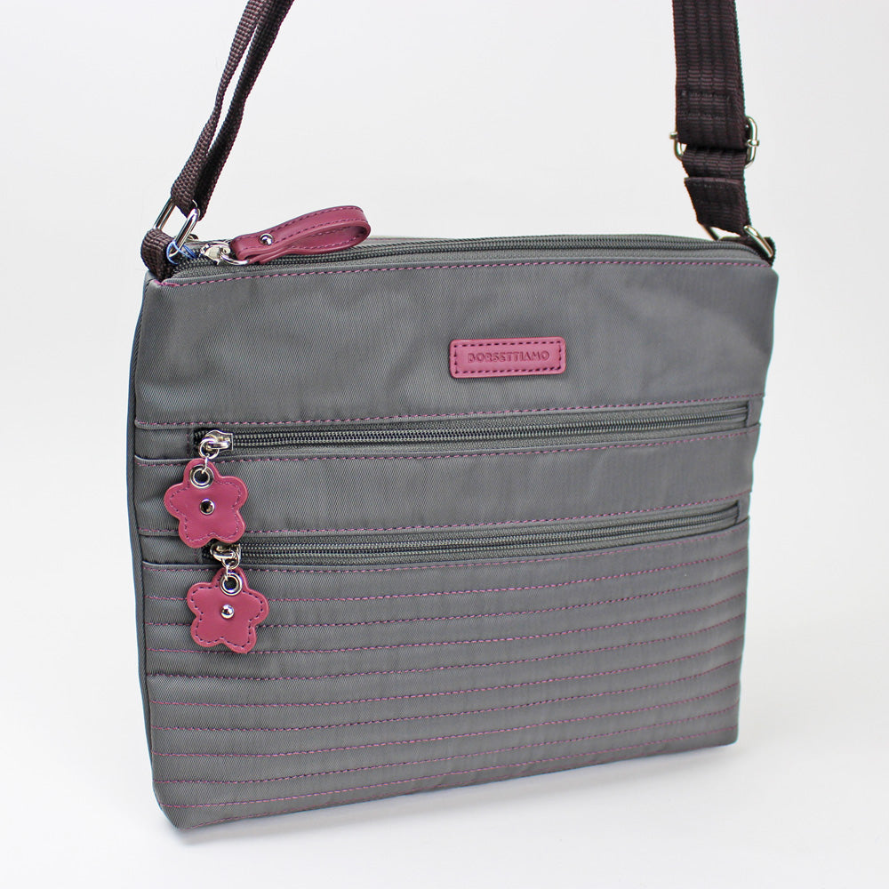 ナイロンステッチショルダーバッグ 3809