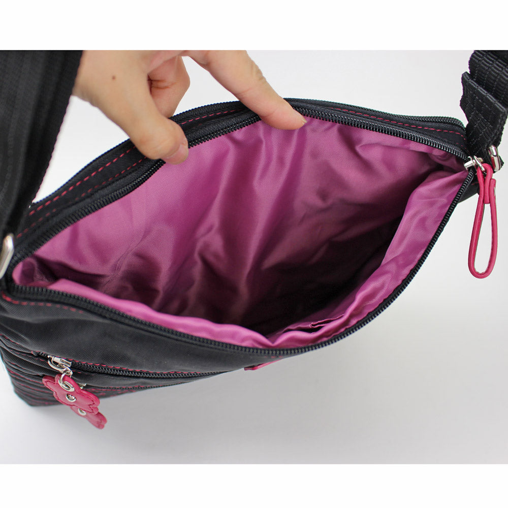 ナイロンステッチショルダーバッグ 3809