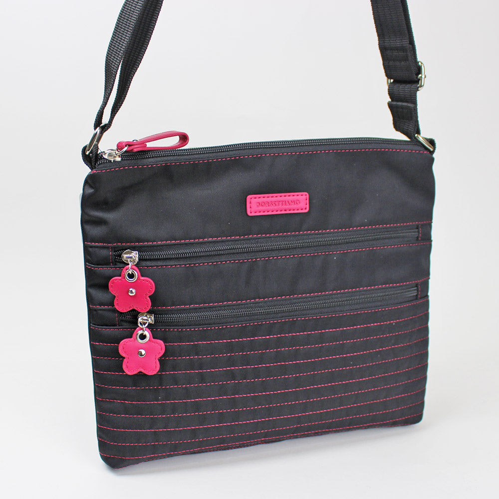 ナイロンステッチショルダーバッグ 3809