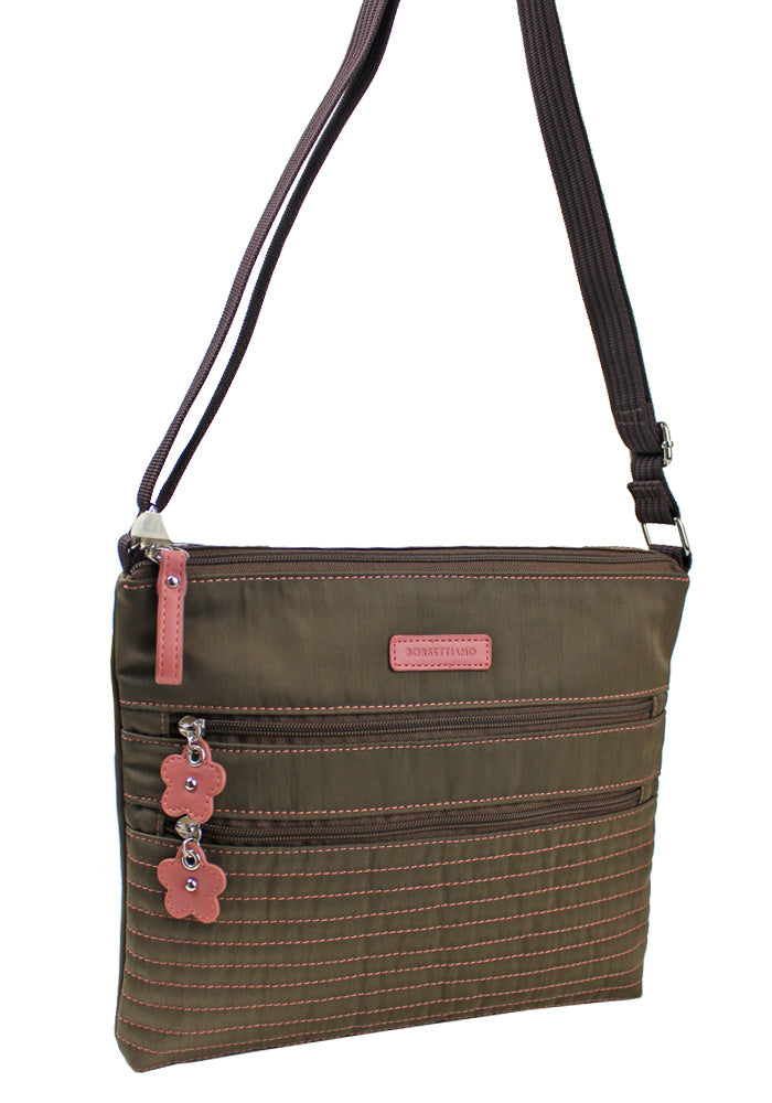 ナイロンステッチショルダーバッグ 3809