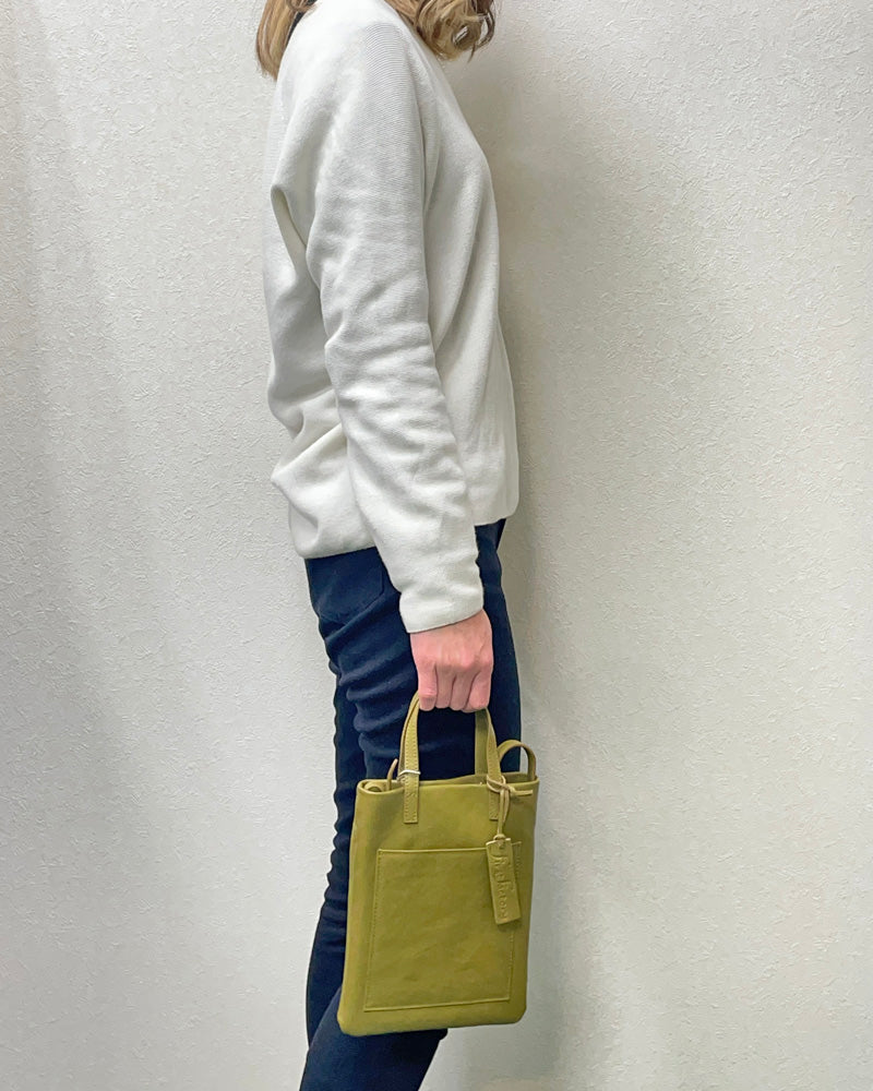 本革 縦長ショルダーバッグ 3912