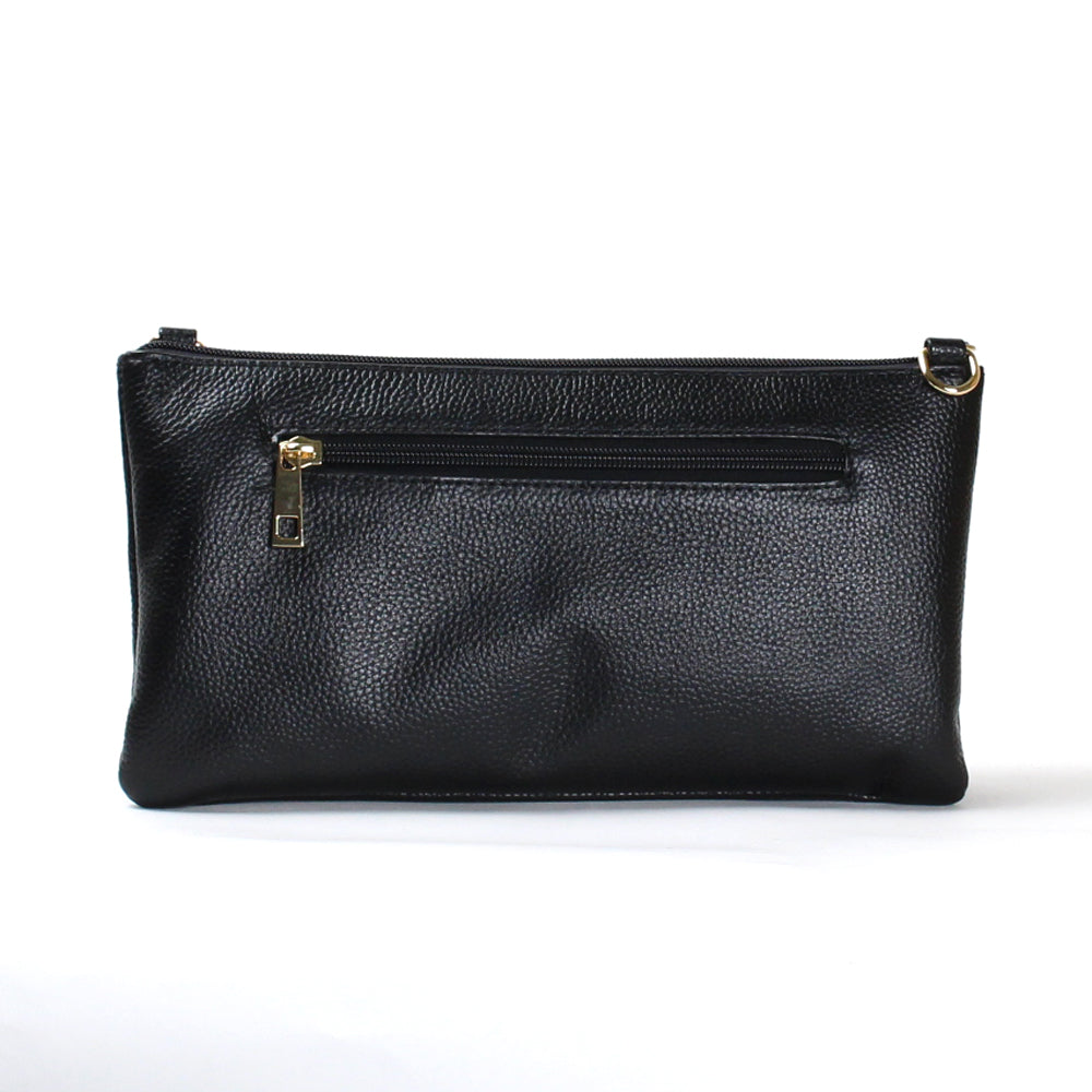 本革付属2WAYお財布ポシェット(クラッチ&ショルダーバッグ)B010