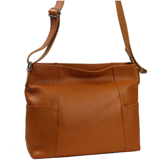 日本製 本革 ショルダーバッグ 0709