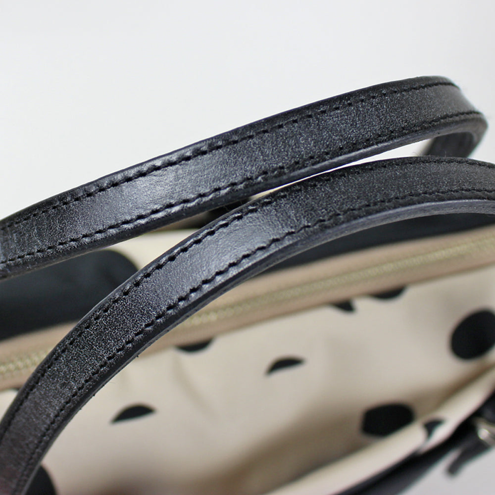 PORTE PORTA-ポルテポルタ- 日本製 本革付属 本革ハンドルナイロンバッグ(S) 0340