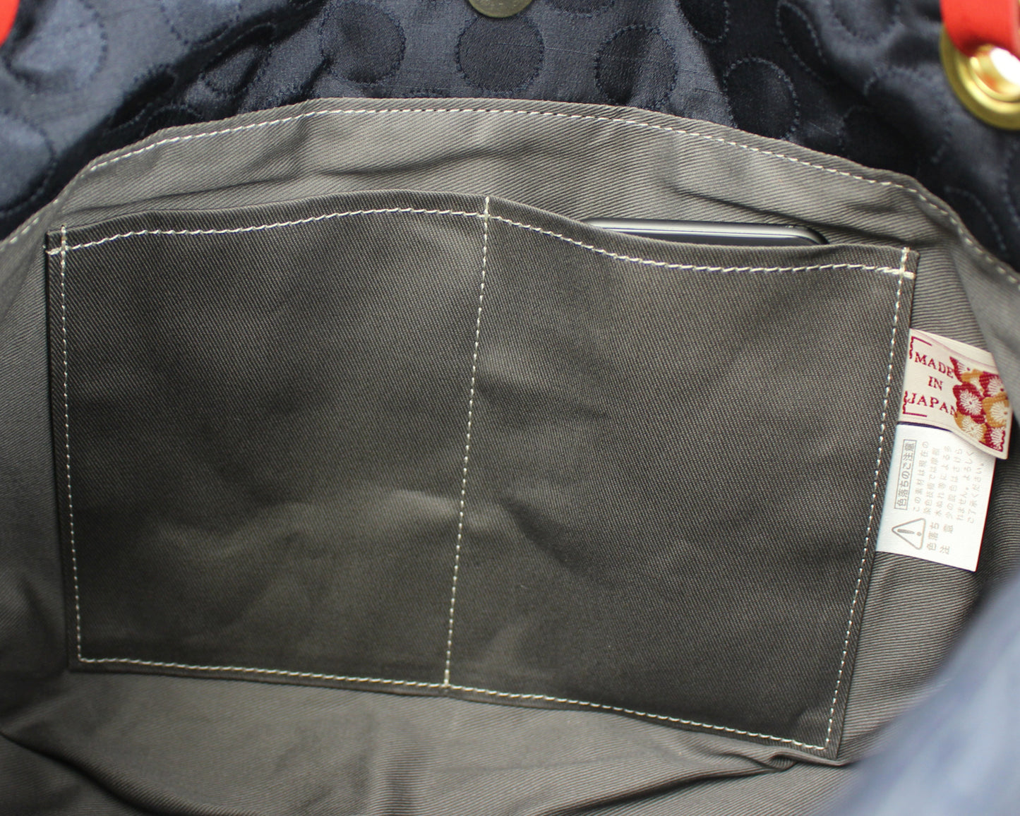 PORTE PORTA-ポルテポルタ- 日本製 本革付属 パターン2本手バッグ （S） A312