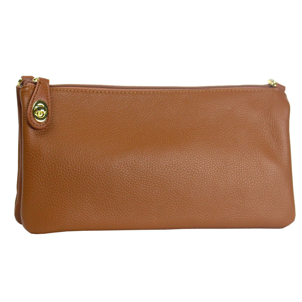 本革付属2WAYお財布ポシェット(クラッチ&ショルダーバッグ)B010