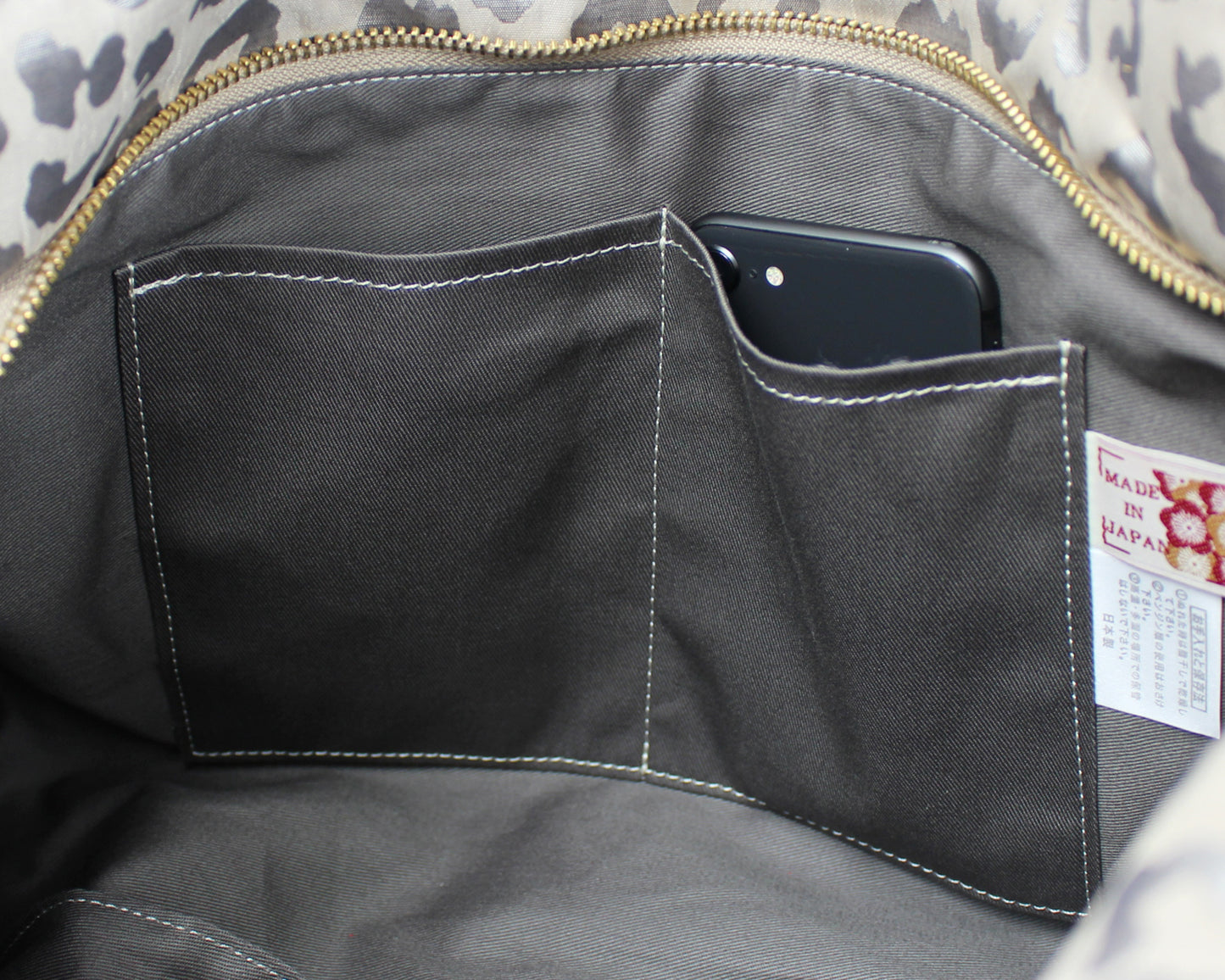 PORTE PORTA-ポルテポルタ- 日本製 本革付属 パターン2本手バッグ(M) A310