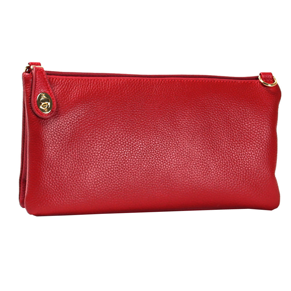 本革付属2WAYお財布ポシェット(クラッチ&ショルダーバッグ)B010