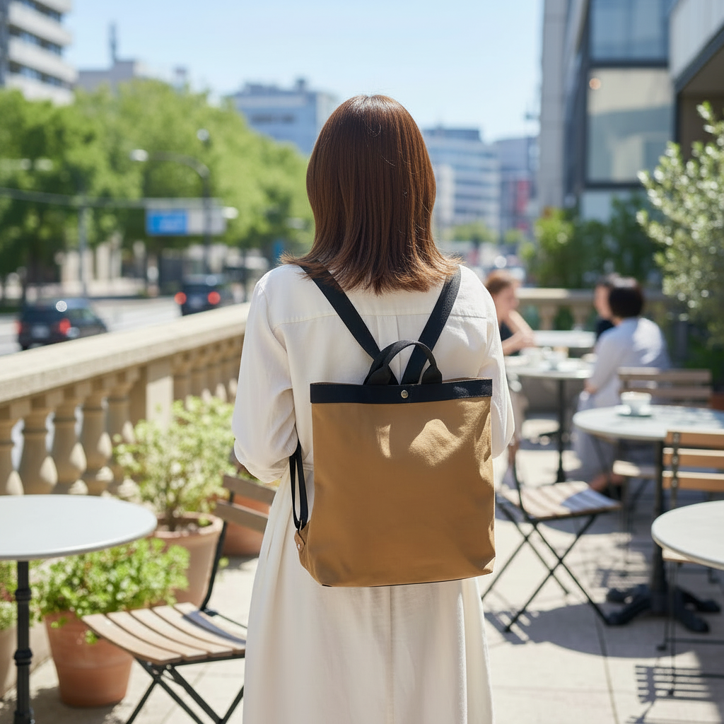 《PORTE PORTA》【日本製】オックスナイロンリュックサック 0332