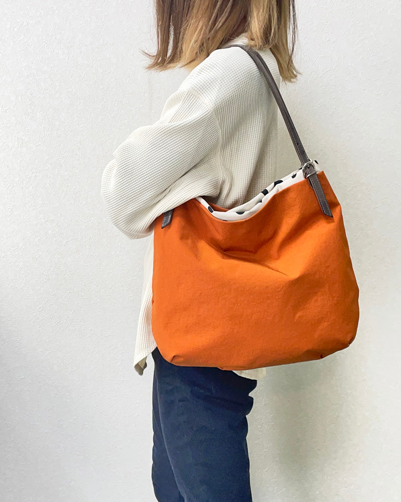 PORTE PORTA-ポルテポルタ- 日本製 本革付属 本革ハンドルナイロンバッグ（M） 0336 – バッグのお店 「With-bag」