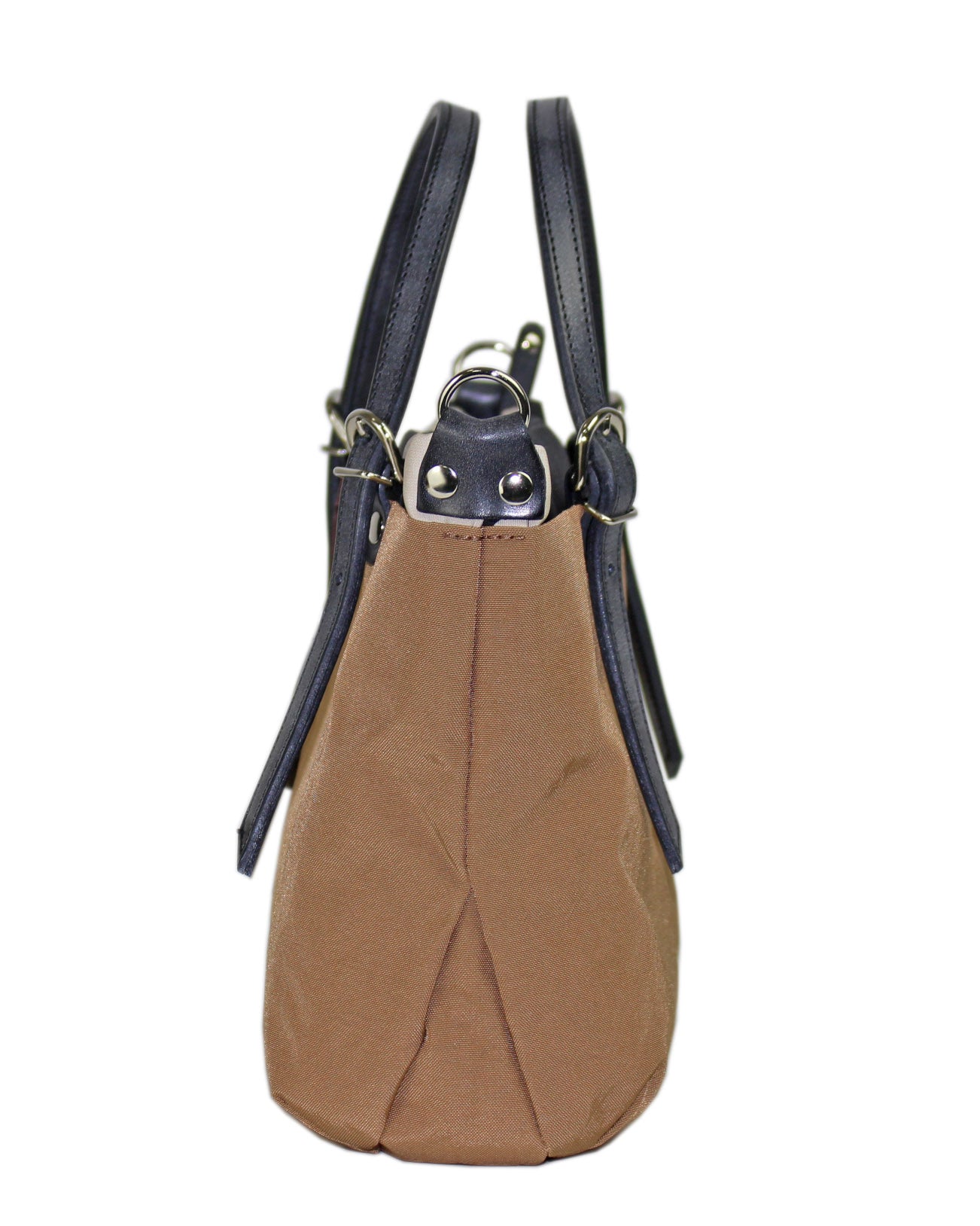 《PORTE PORTA》【日本製】本革付属 ナイロン２WAYバッグ 0364