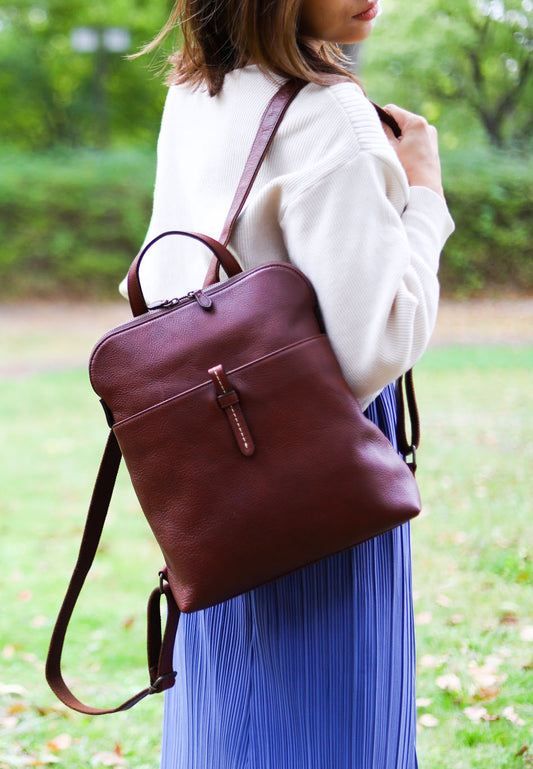 《dido-ディド-》【日本製】牛革ナチュラルリュック 0122